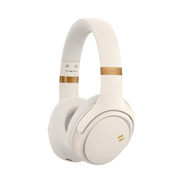 HAVIT H630BT PRO ANC Wireless Foldable Headphones White