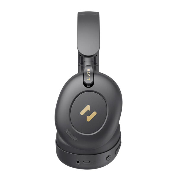 HAVIT H655BT PRO ANC Wireless Over Ear Noise Cancelling Headphones Black