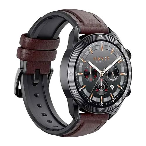HAVIT M9030 Pro Fitness Smartwatch Brown