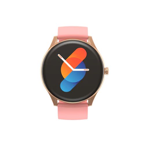 HAVIT M9036 Bluetooth Calling Round Smart watch Pink