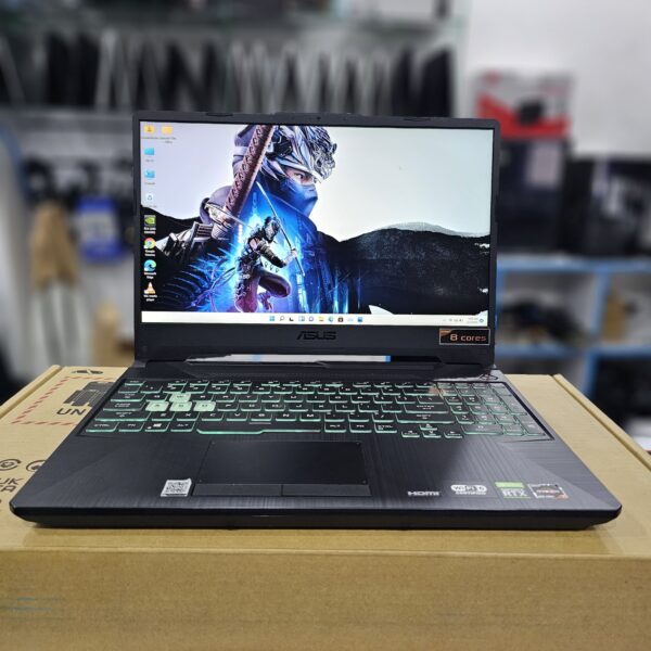Asus Tuff Gaming A15 FA506 AMD Ryzen 7 4800H Renoir APU 16gb ram 512gb ssd 4gb NVIDIA GeForce RTX 3050