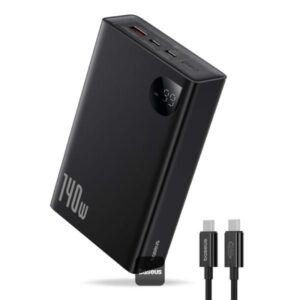 Baseus Laptop Power Bank 24000mAh with 140W Super Fast Charge Black