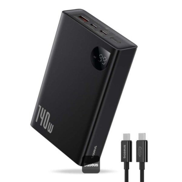 Baseus Laptop Power Bank 24000mAh with 140W Super Fast Charge Black