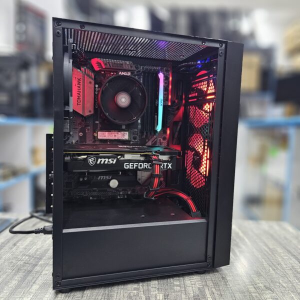 Gigabyte b460m AMD ryzen 5-5600 Deepcool  GAMMAXX GT RGB cooler 120mm 16gb ram 1Tb ssd 12GB RTX 3060 Gaming graphics card