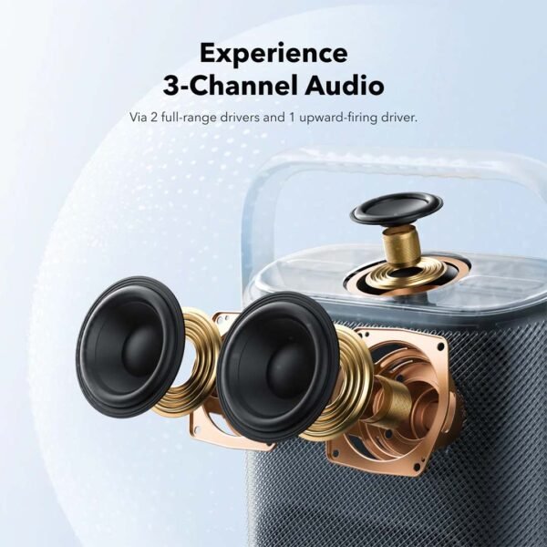 Anker Soundcore Motion X500 Surround Sound Bluetooth Speaker Glitzy Blue