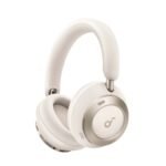 Anker Space One Pro Foldable Over-Ear Headphones (Cream White)