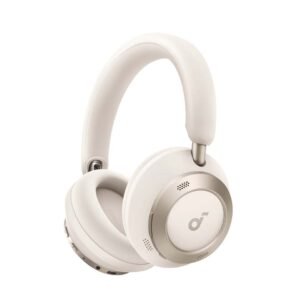 Anker Space One Pro Foldable Over-Ear Headphones (Cream White)