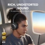 Anker Space One Pro Foldable Over-Ear Headphones (Jet Black)