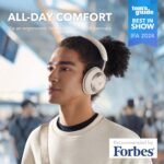 Anker Space One Pro Foldable Over-Ear Headphones (Cream White)
