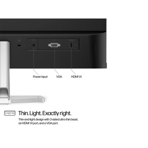 HP 524SF 23.8 Inch Monitor