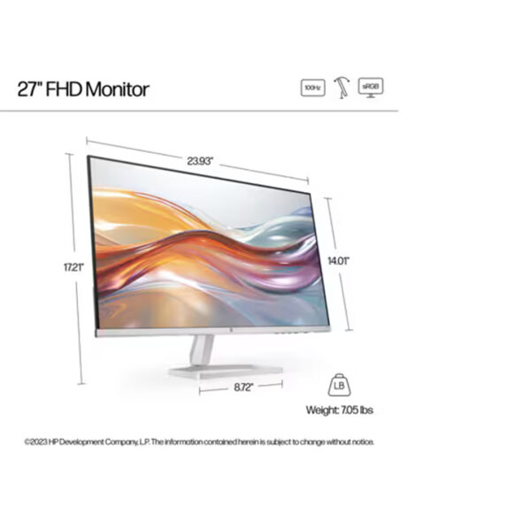 HP 527SF 27 Inch Business Monitor