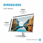 HP M24FW 23.8 Inch Monitor