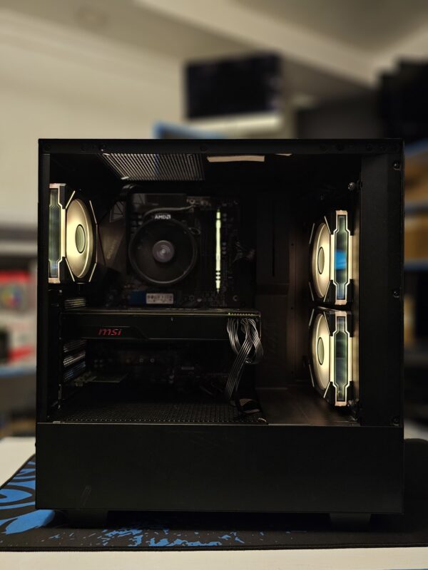 Gigabyte B550 Gaming X AM4, Ryzen 5 5600 AMD Wraith Stealth AIR Cooler, 16gb ram, 1Tb SSD Radeon Rx Vega 56 airboost 8gb, NZXT H510 BLACK 750W PSU