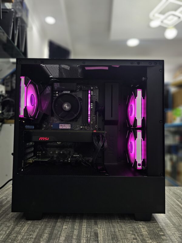 Gigabyte B550 Gaming X AM4, Ryzen 5 5600 AMD Wraith Stealth AIR Cooler, 16gb ram, 1Tb SSD Radeon Rx Vega 56 airboost 8gb, NZXT H510 BLACK 750W PSU
