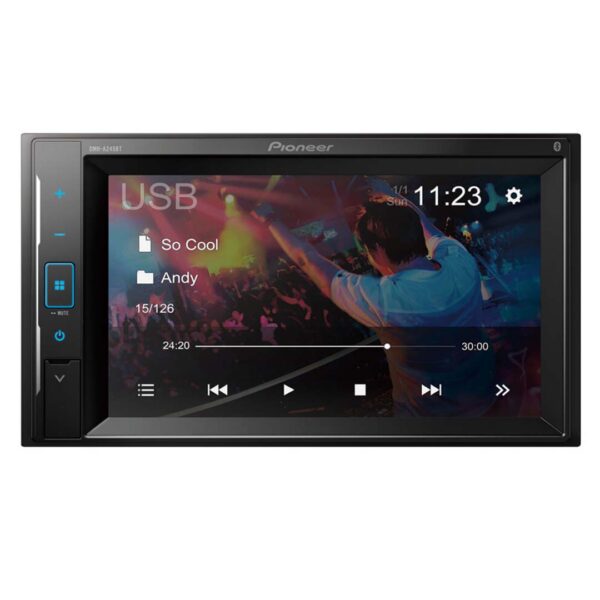 Pioneer DMH-A245BT 6.2" AV Receiver with Mirroring by Weblink Cast