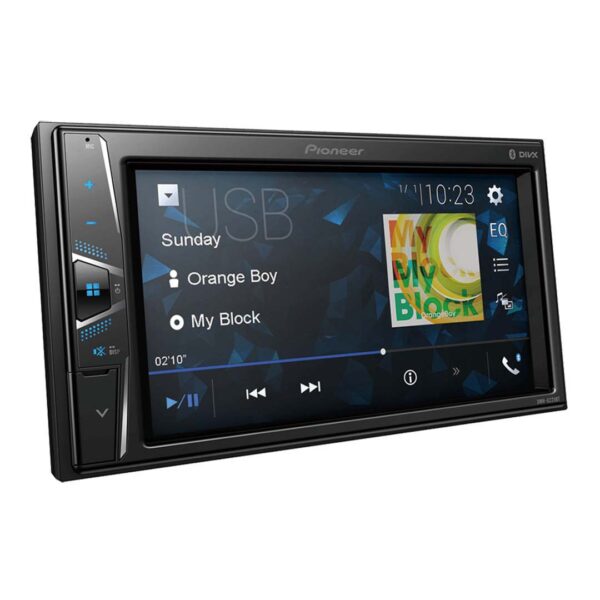 Pioneer DMH-G225BT In-Dash Double-DIN Digital Media AV Receiver with 6.2" WVGA Touchscreen Display