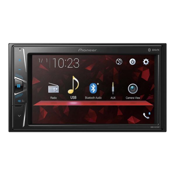 Pioneer DMH-G225BT In-Dash Double-DIN Digital Media AV Receiver with 6.2" WVGA Touchscreen Display