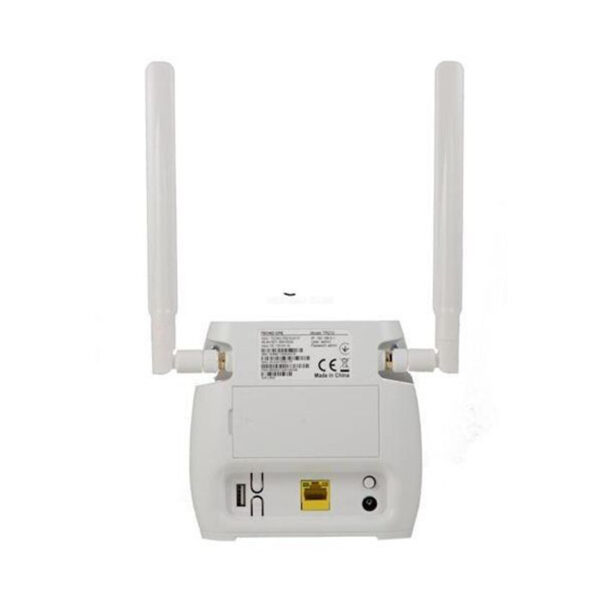 Tecno 300Mbps 4G CPE TR215 SIM/LAN/Wi-Fi Router upto 32 users