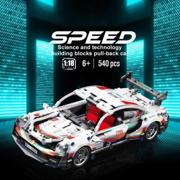 Lego Style Technic RC Super Racing Car Building Blocks
