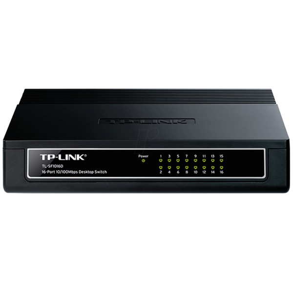 Tp-Link TL-SF1016D 16-Port 10100Mbps Desktop Switch