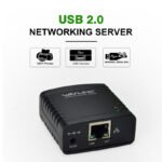 NU78M41 10/100Mbps Ethernet to USB 2.0 Network LPR Print Server