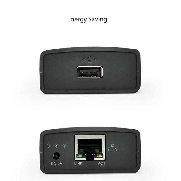 NU78M41 10/100Mbps Ethernet to USB 2.0 Network LPR Print Server