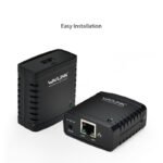 NU78M41 10/100Mbps Ethernet to USB 2.0 Network LPR Print Server