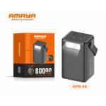Amaya PowerBox 800 APB-80 80,000mAh 22.5W PD fast charging power bank