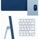 Apple iMac M3 Chip 24 Inch Retina Display 4500 8gb RAM 256gb SSD MacOS Sonoma 14 Blue