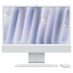Apple iMac M4 Chip 24 Inch Retina Display 4500 16gb RAM 512gb SSD MacOS Sonoma 14 Silver
