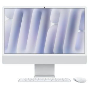 Apple iMac M4 Chip 24 Inch Retina Display 4500 16gb RAM 512gb SSD MacOS Sonoma 14 Silver