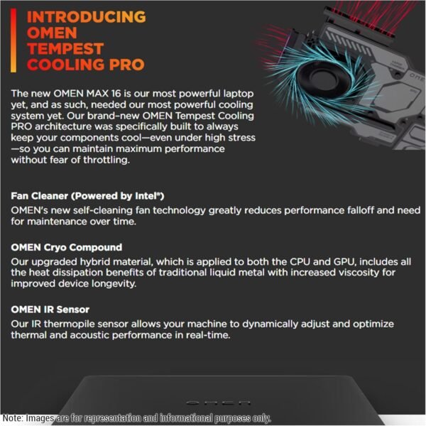 HP Omen MAX Gaming Laptop 16 Ultra 9 275HX 64gb RAM 2Tb SSD 24gb NVIDIA RTX 5090