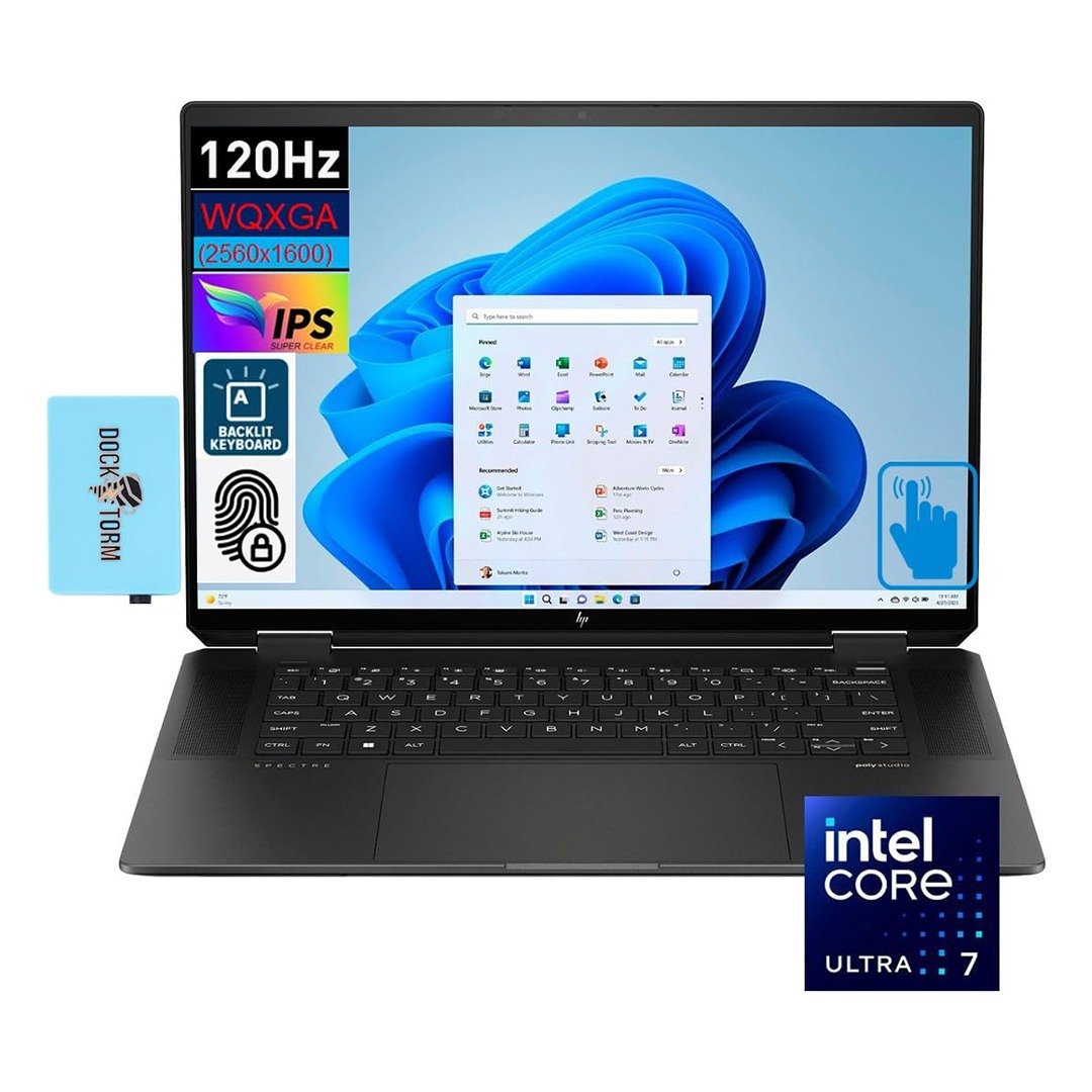 HP Spectre 16 x360 Ultra 7 32gb RAM 1Tb SSD 6gb NVIDIA RTX 4050 3K OLED Touchscreen