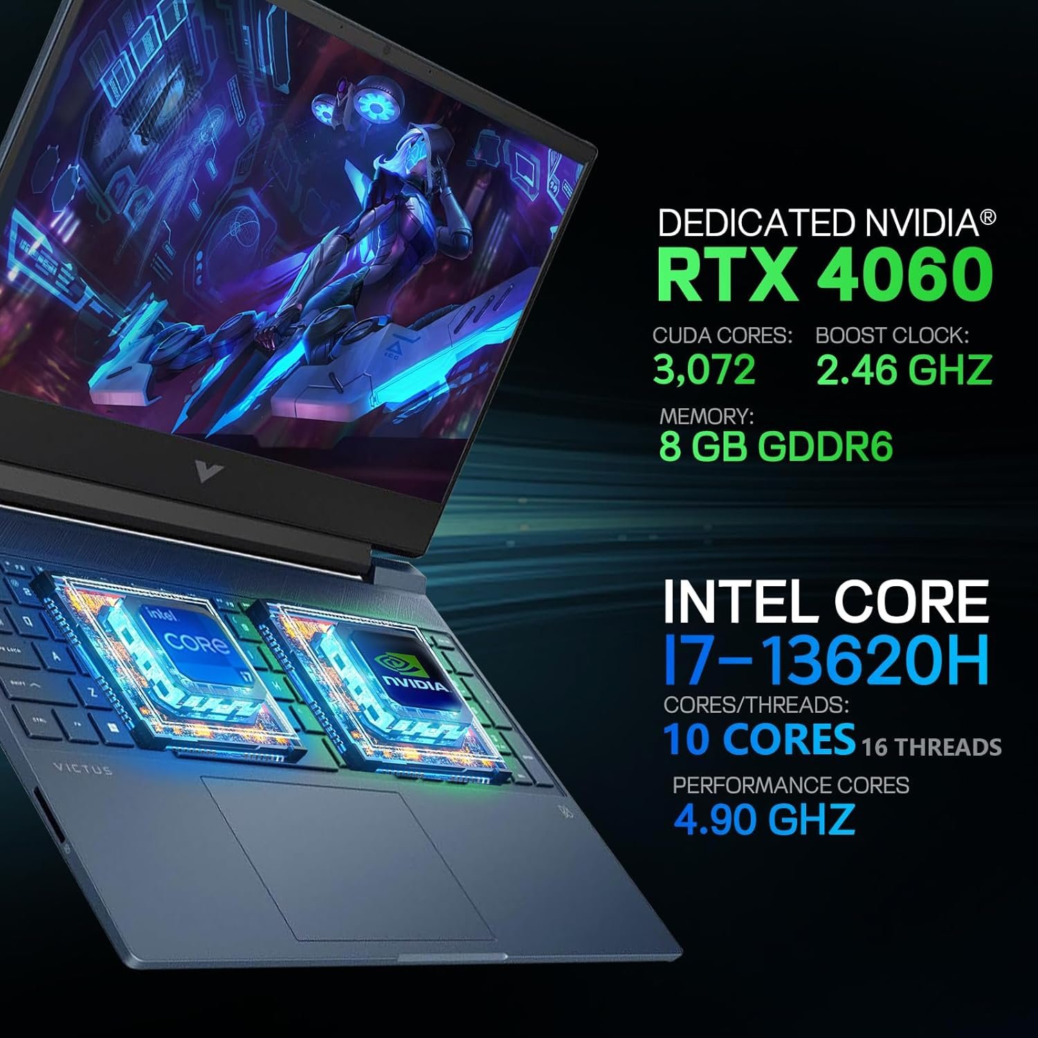 HP Victus Gaming Laptop 15 Core i7 13620H Kenya 2