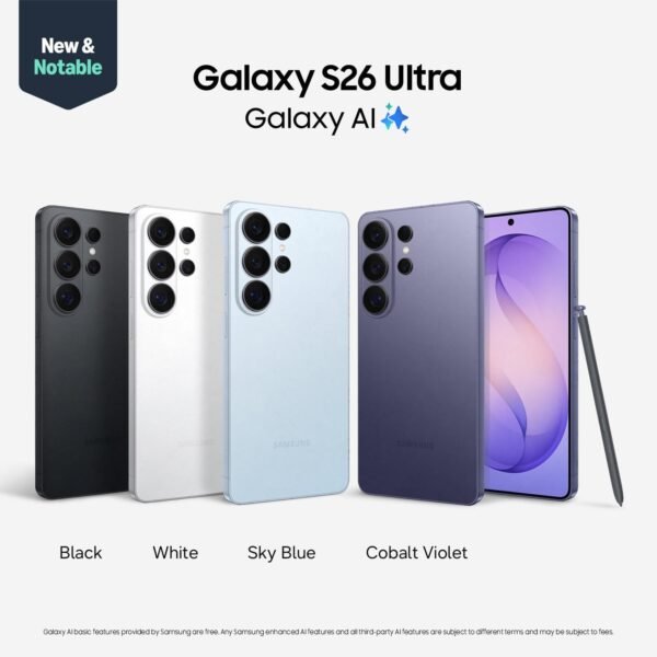 Samsung Galaxy S26 Ultra 512gb ROM 12gb RAM