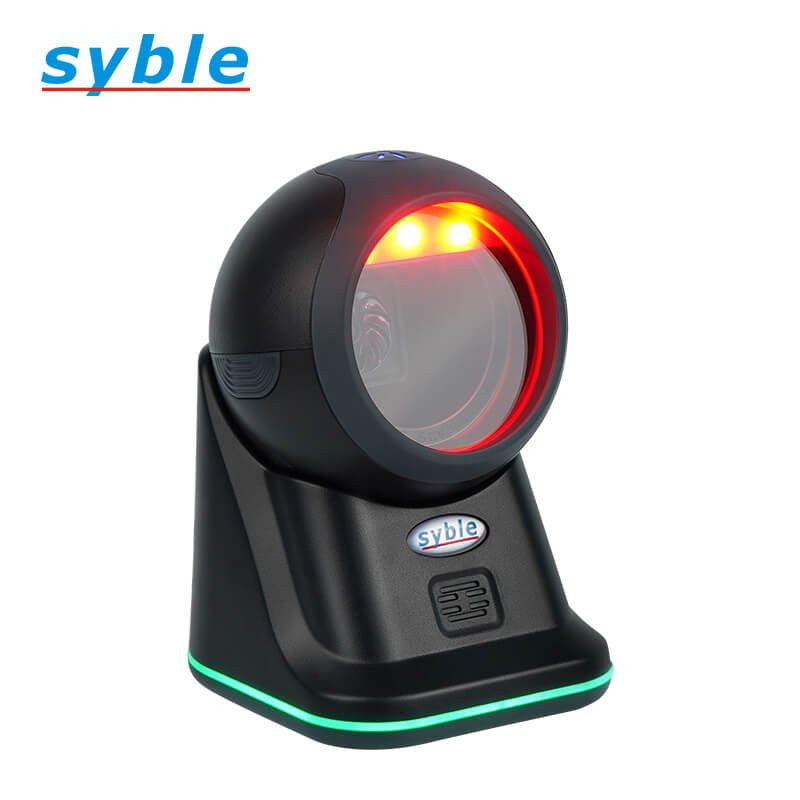 Syble XB 8505 2D Desktop Table Mount Barcode and QR Code Scanner