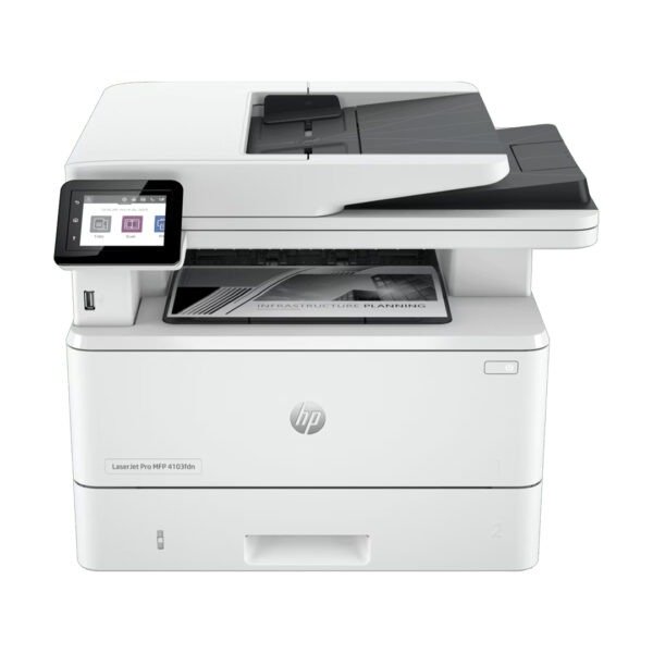 Hp LaserJet Pro MFP 4103FDN Printer 2Z628A