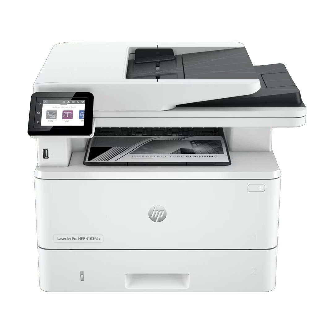 Hp LaserJet Pro MFP 4103FDN Printer 2Z628A