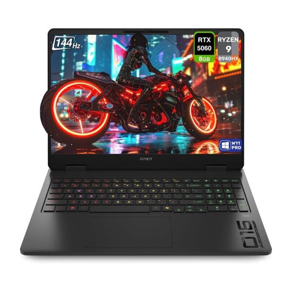Hp Omen 16 Ryzen 9 - 8940HX 16gb RAM 1Tb SSD 8gb NVIDIA RTX 5060