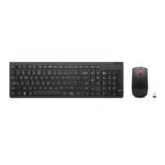 Lenovo Essential Wireless Combo Keyboard & Mouse Gen2 (Black-US English)