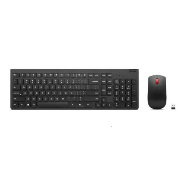 Lenovo Essential Wireless Combo Keyboard & Mouse Gen2 (Black-US English)