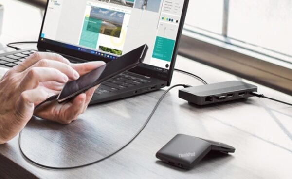 Lenovo USB-C Dual Display Travel Dock (40B90100UK)