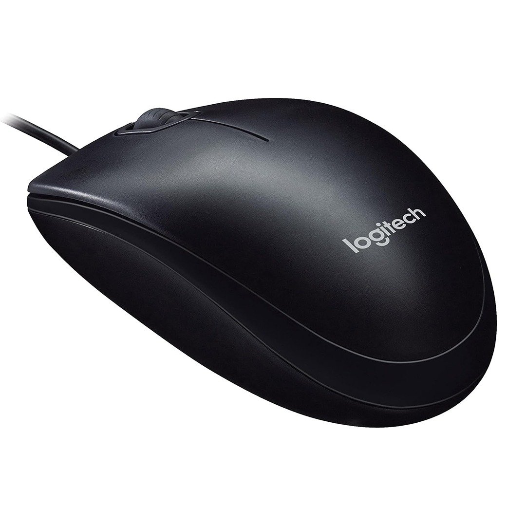 Logitech Wired Mouse M90 Black USB