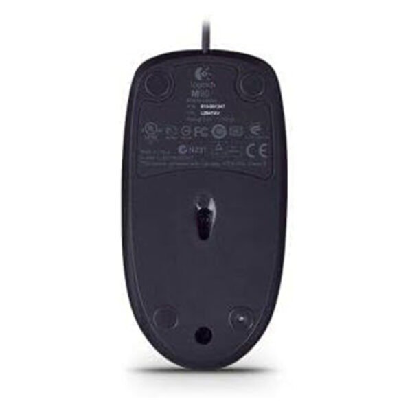 Logitech Wired Mouse M90 Black USB
