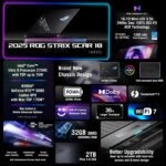 Asus ROG Strix Scar 18(G835L) Ultra 9-275HX 64gb RAM 4Tb SSD 24gb RTX 5090