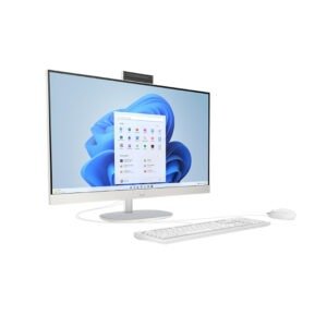 HP 27 Inch AIO 27-CR0156NH PC Core i7-1355 8gb RAM 512gb SSD DOS White