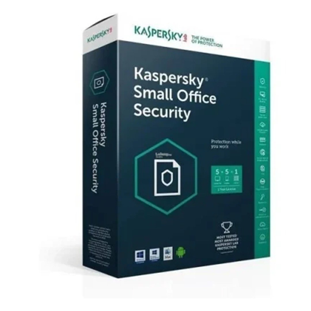 Kaspersky Small Office Security for Desktops, Mobiles, and File Servers (Africa Edition) (Part Number KL4541QDJDS)
