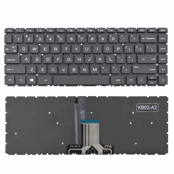 Keyboard hp 14-cd backlight black