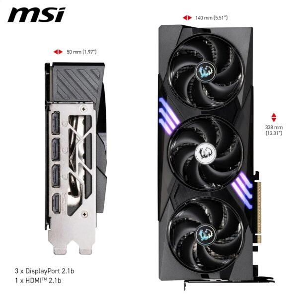 MSI GeForce RTX 5070 12GB Gaming TRIO OC (912V532-019)