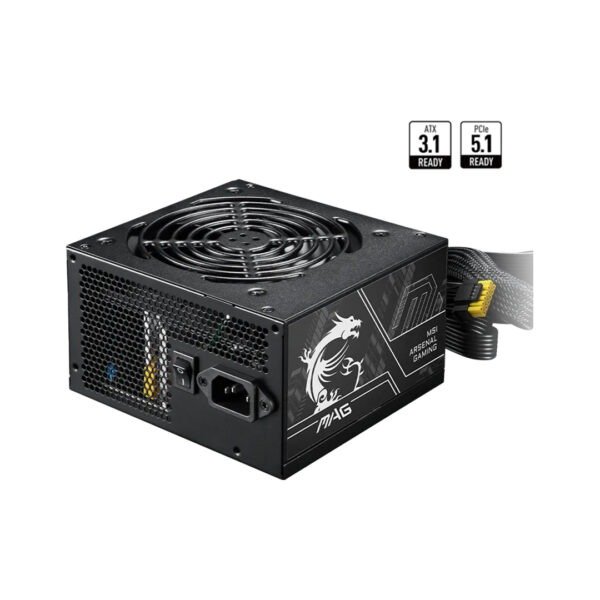 MSI MAG A650BN PCIE5 II 650W Desktop Power Supply
